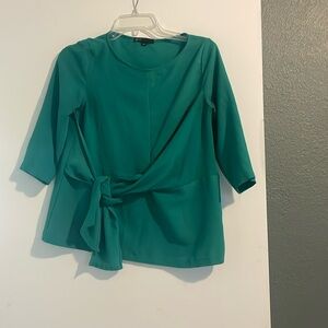 Green dressy top
